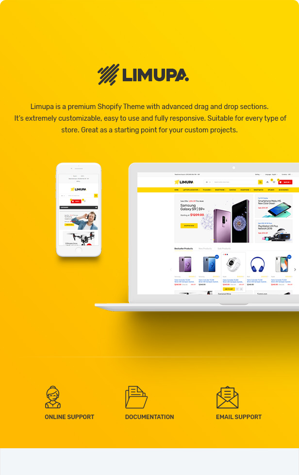 Electonic Stores Shopify Theme