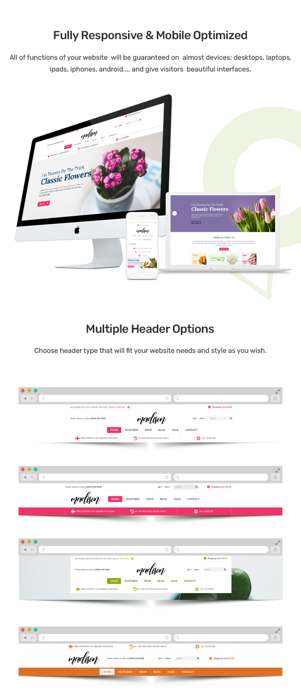 flower shop shopify themes