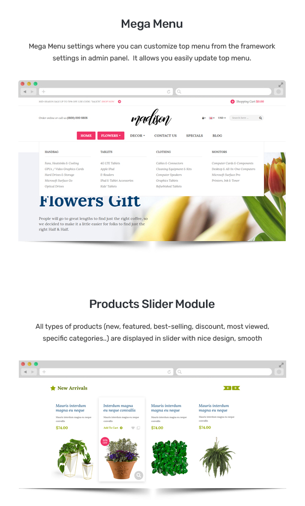 plant nursery shopify theme