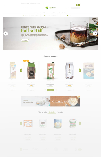Fruits & Vegetables Shopify Theme