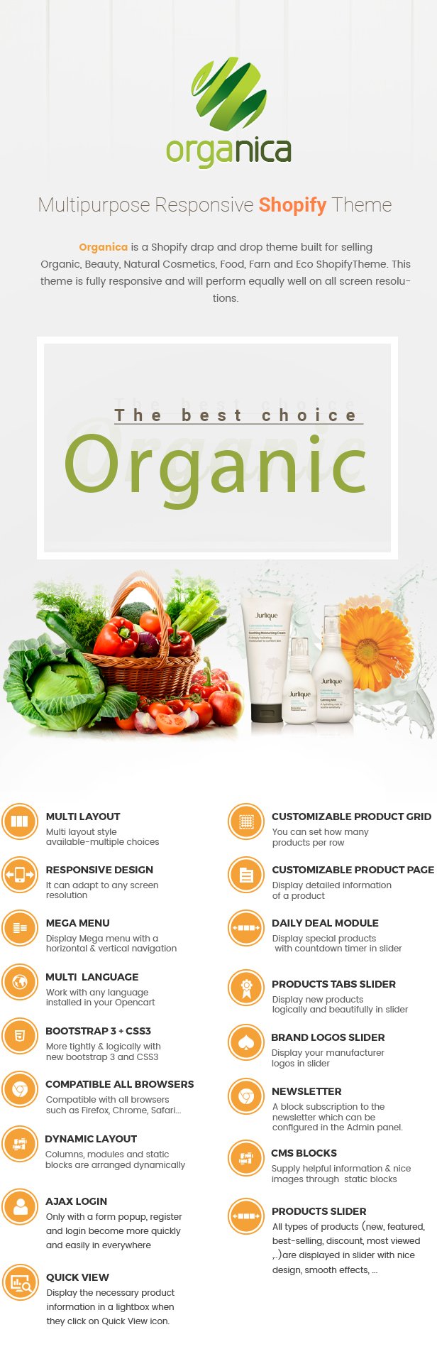organica shopify theme
